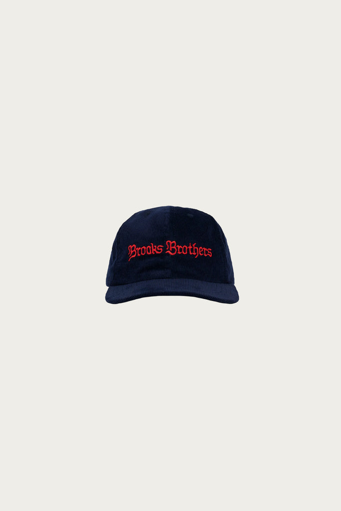 Brain Dead - Brain Dead x Brooks Brothers California 6 Panel Cap - Navy - Canoe Club
