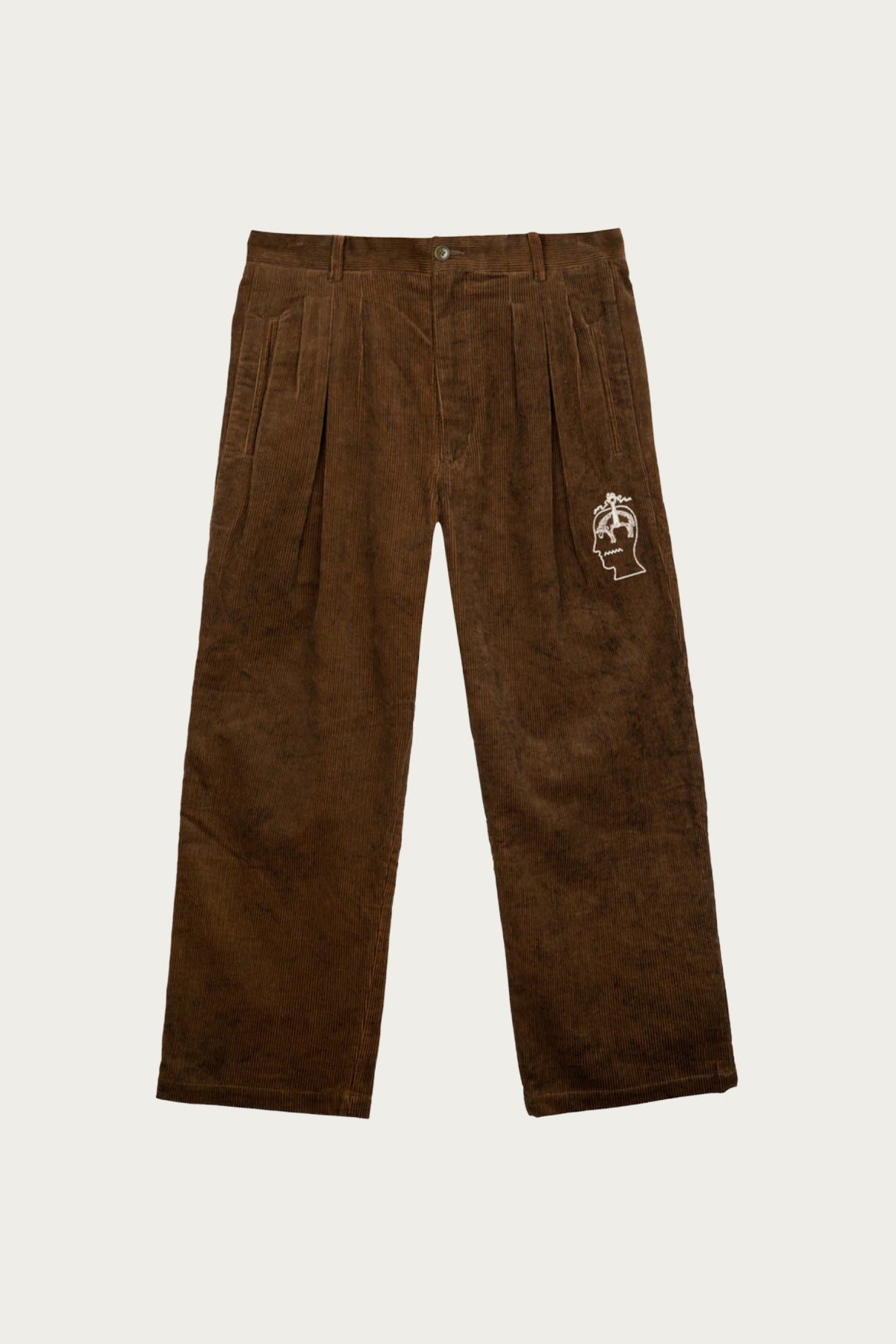 Brain Dead - Brooks Brothers California Pleated Trouser - Brown - Canoe Club