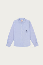 Brain Dead - Brooks Brothers California Selvedge Oxford Button Up - Blue - Canoe Club