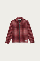 Brain Dead - Check Mate Flannel Zip Shirt - Black/Multi - Canoe Club