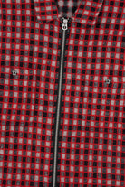 Brain Dead - Check Mate Flannel Zip Shirt - Black/Multi - Canoe Club