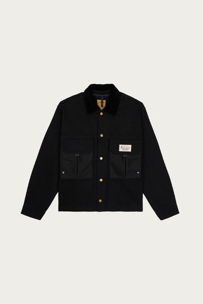 未使用・タグ付　braindead　Cropped Chore　チョアジャケット Braindead Cropped Chore Jacket | Black | Canoe Club