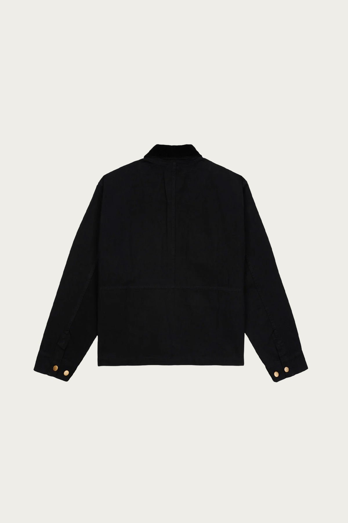 Brain Dead - Cropped Chore Jacket - Black - Canoe Club