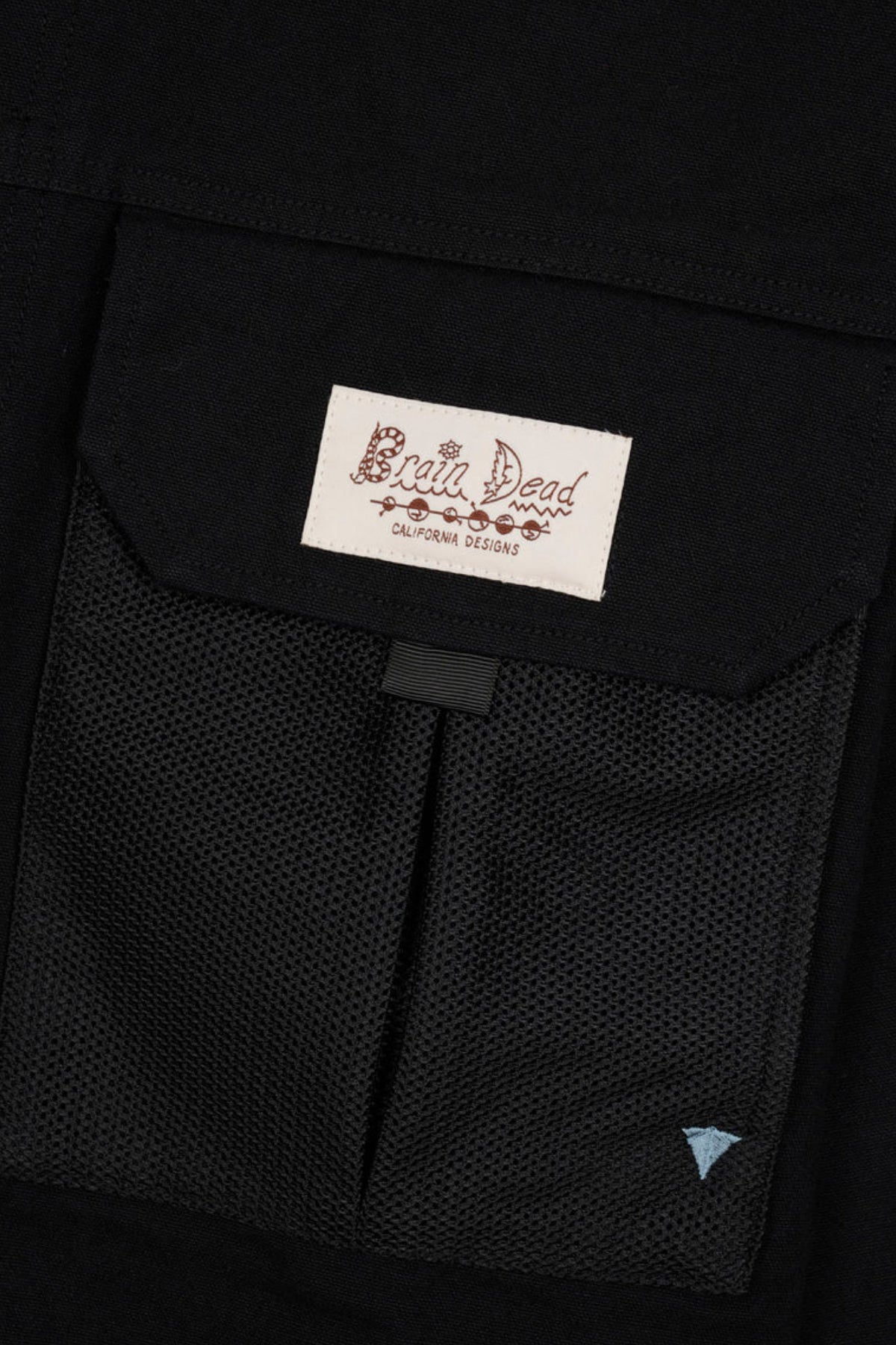 Brain Dead - Cropped Chore Jacket - Black - Canoe Club