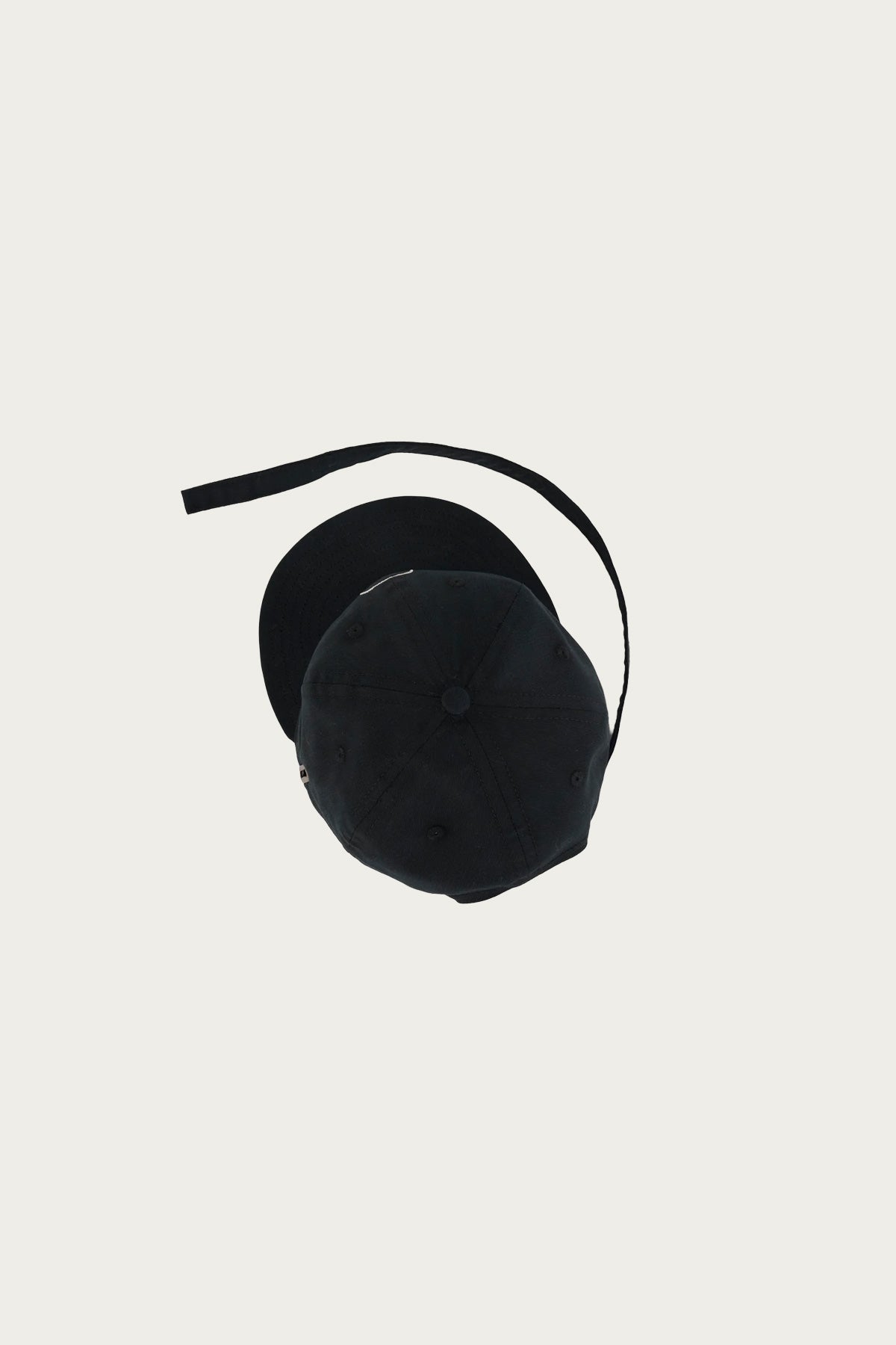 Brain Dead - Extended Strap 6 Panel Logohead Hat - Black - Canoe Club