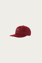 Brain Dead - Flannel Logohead 6 Panel Hat - Burgundy - Canoe Club