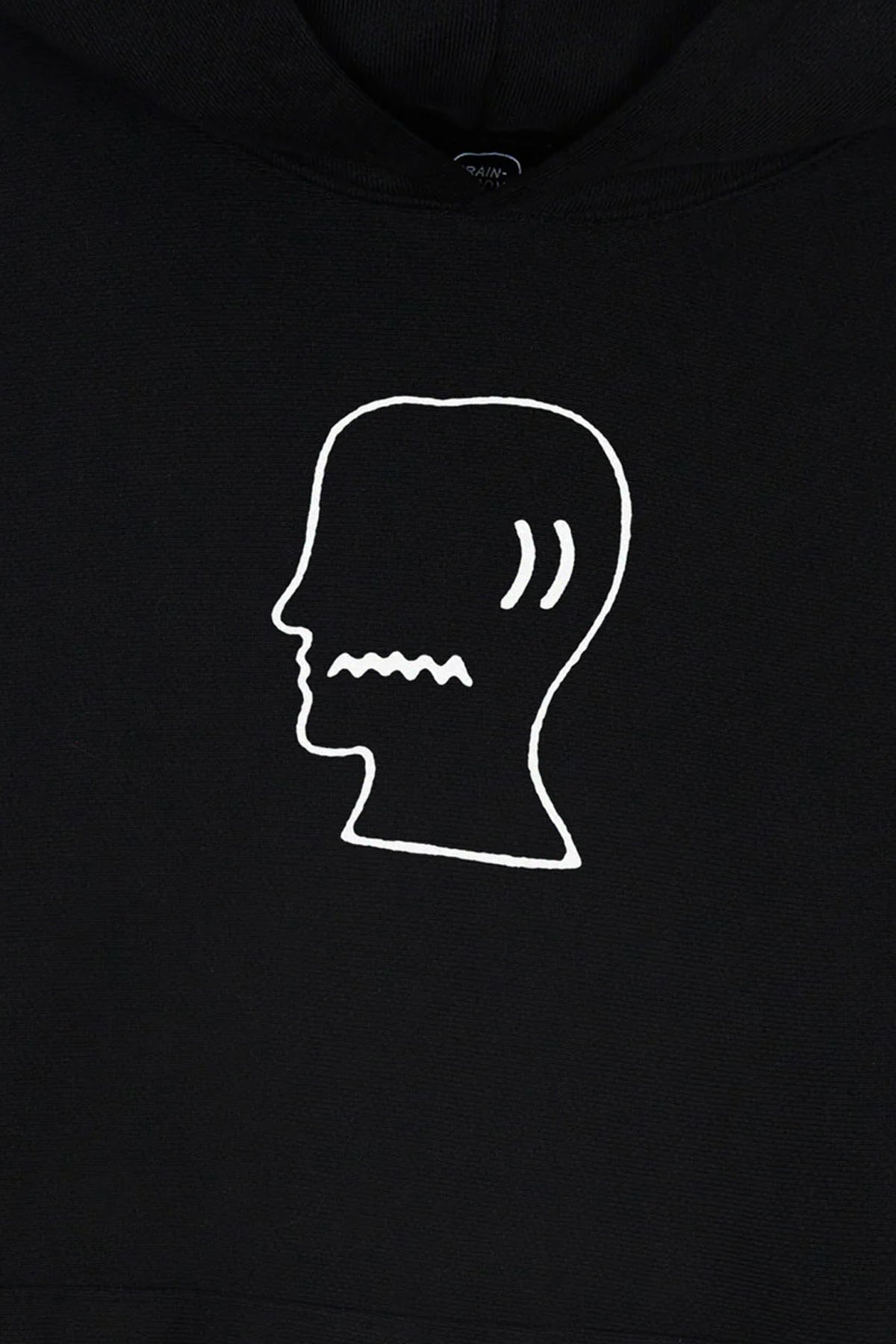 Brain Dead - Logo Head Hoodie - Black - Canoe Club