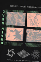 Brain Dead - Neuro Free Association Tee - Washed Black - Canoe Club