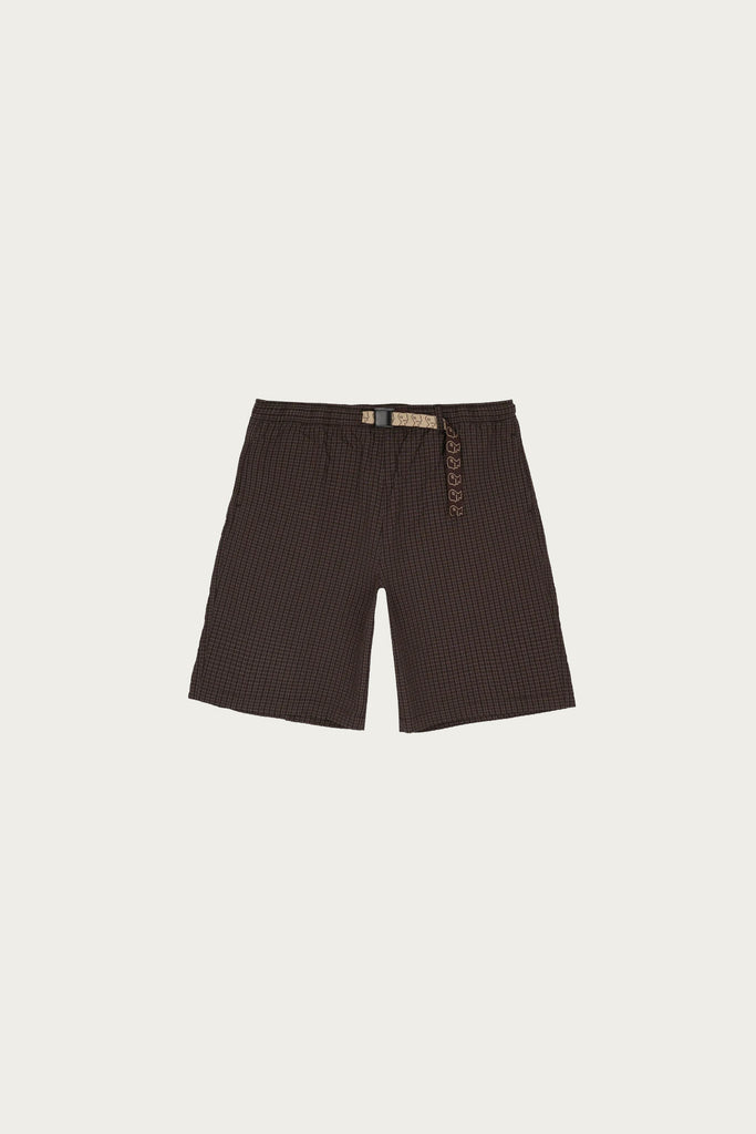 Brain Dead - Nylon Ripstop Equipment Shorts - Chocolate - Canoe Club
