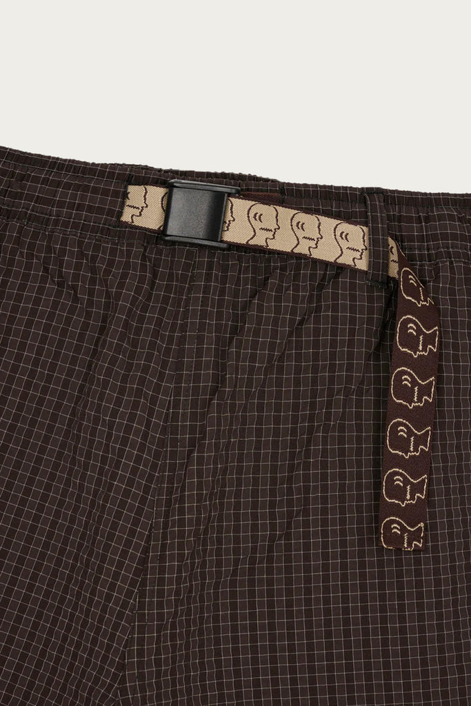 Brain Dead - Nylon Ripstop Equipment Shorts - Chocolate - Canoe Club