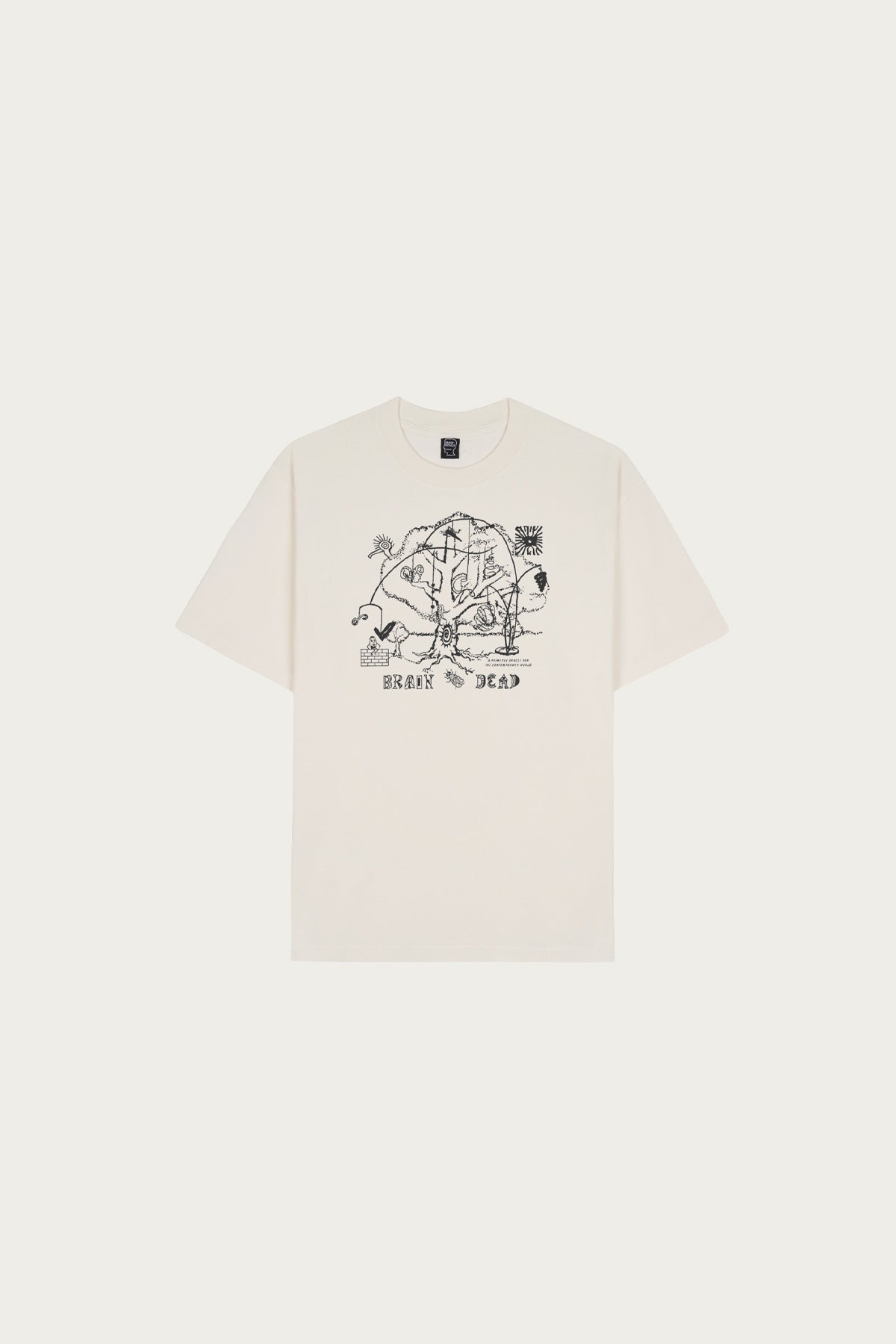 Brain Dead - Oracle T-Shirt - Natural - Canoe Club