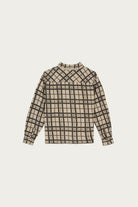 Brain Dead - Plaid French Terry Button Up - Sand - Canoe Club