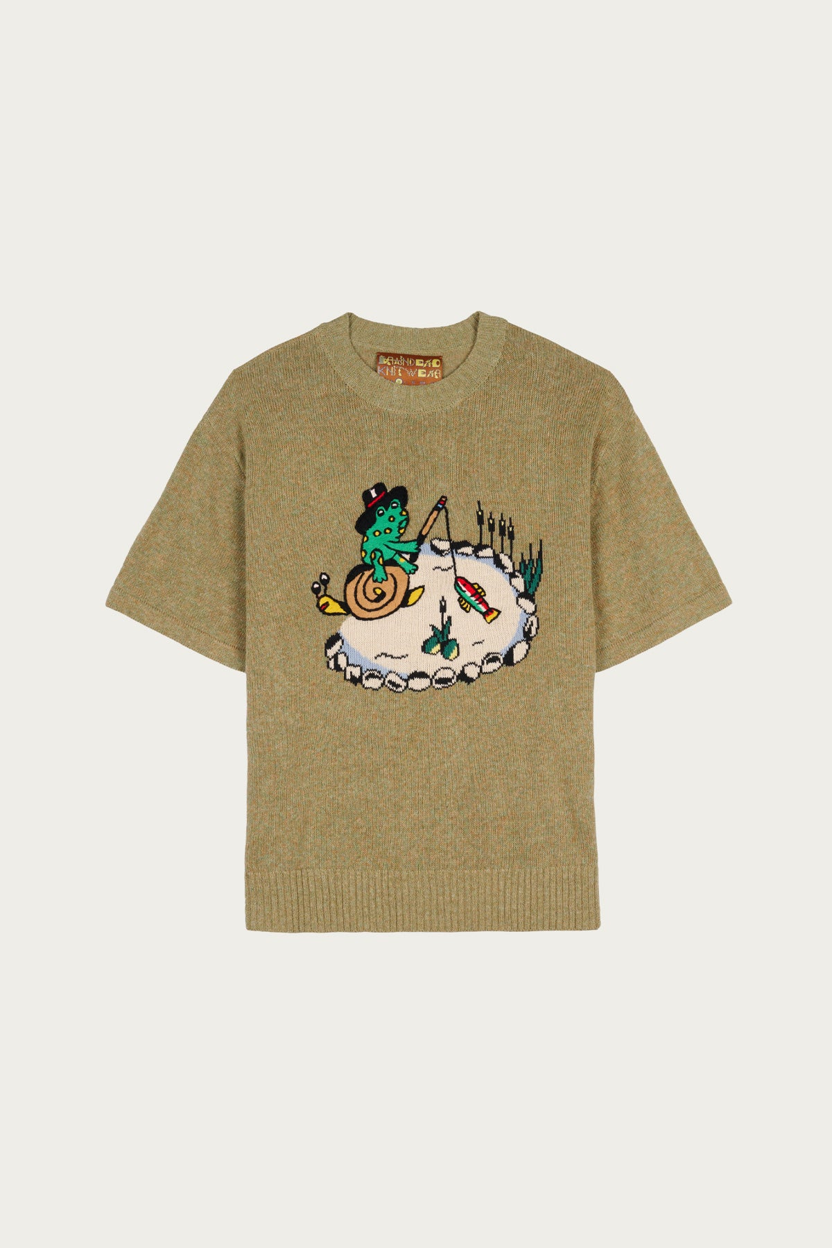 Brain Dead - South2 West8 x Brain Dead Tee - Moss - Canoe Club