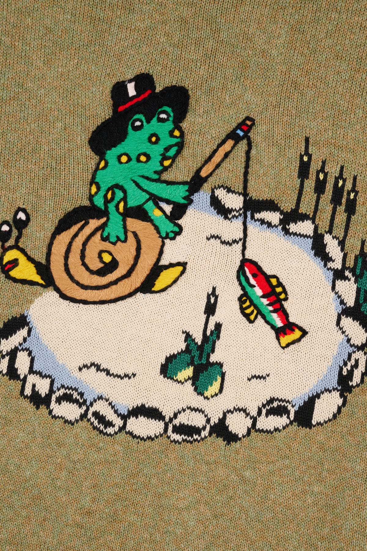 Brain Dead - South2 West8 x Brain Dead Tee - Moss - Canoe Club