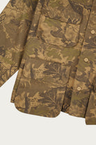 Brain Dead - Twill Military Shirt Jacket - Leaf Camo - Canoe Club