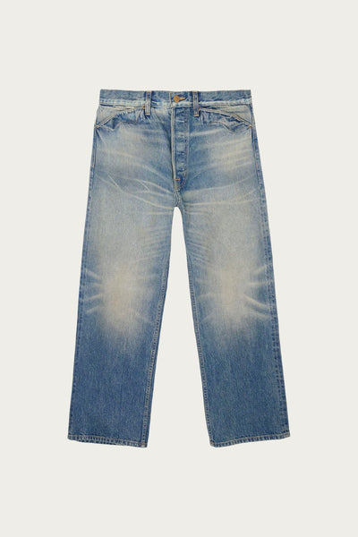Brain Dead Type OO 15oz Selvedge Denim Pant | Washed Indigo