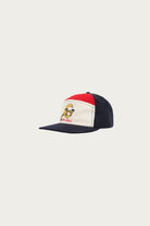 Brain Dead - Waning Crescent Curved Front 6 Panel Hat - Navy/Multi - Canoe Club