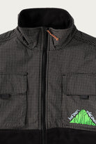 Brain Dead - Equipment Fleece Zip - Black - Canoe Club