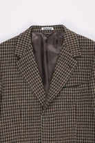 Auralee - British Wool Tweed Over Jacket - Brown Tweed - Canoe Club