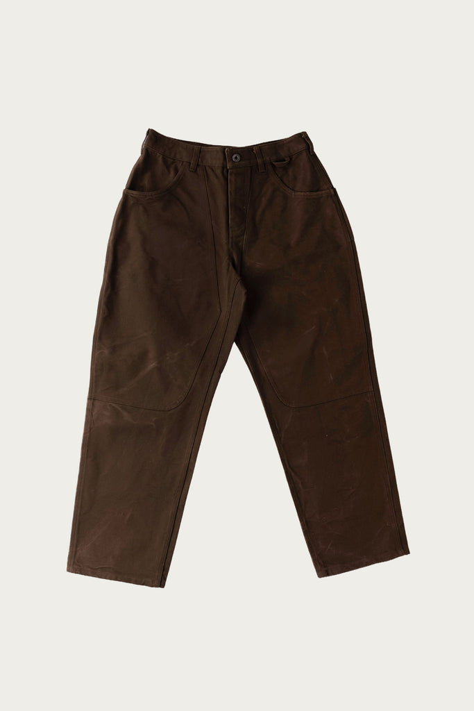 BY J.WU - Carrier Pants - Slate Brown - Canoe Club