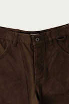 BY J.WU - Carrier Pants - Slate Brown - Canoe Club