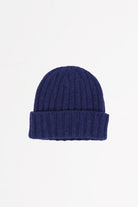 Cableami - Cashmere 2x2 Rib Watchcap - Denim Blue - Canoe Club