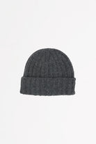 Cableami - Cashmere 2x2 Rib Watchcap - Gray - Canoe Club