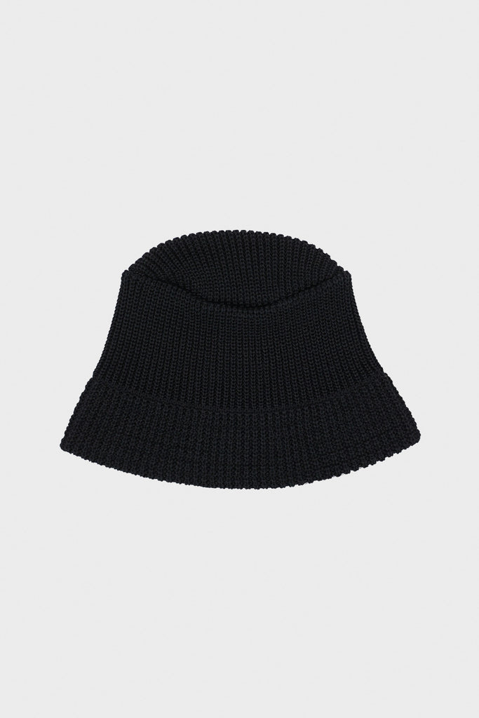 Cableami - Linen-Like Finished Bucket Hat - Black - Canoe Club