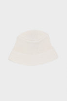 Cableami - Linen-Like Finished Bucket Hat - White - Canoe Club