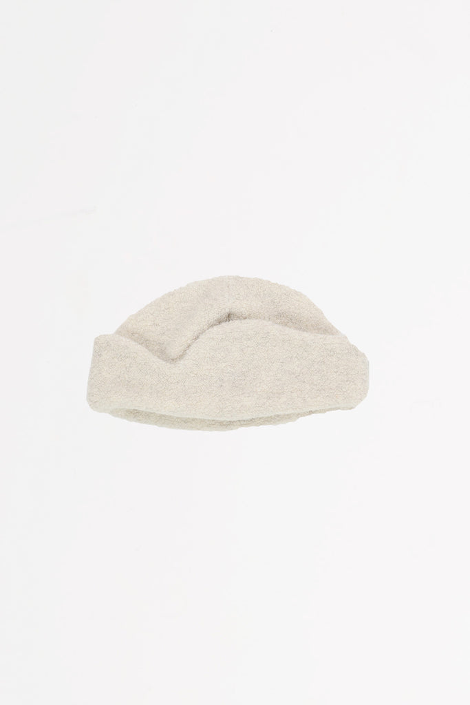 Cableami - Recycled Wool Watchcap w/ Earflap - Lt. Beige - Canoe Club