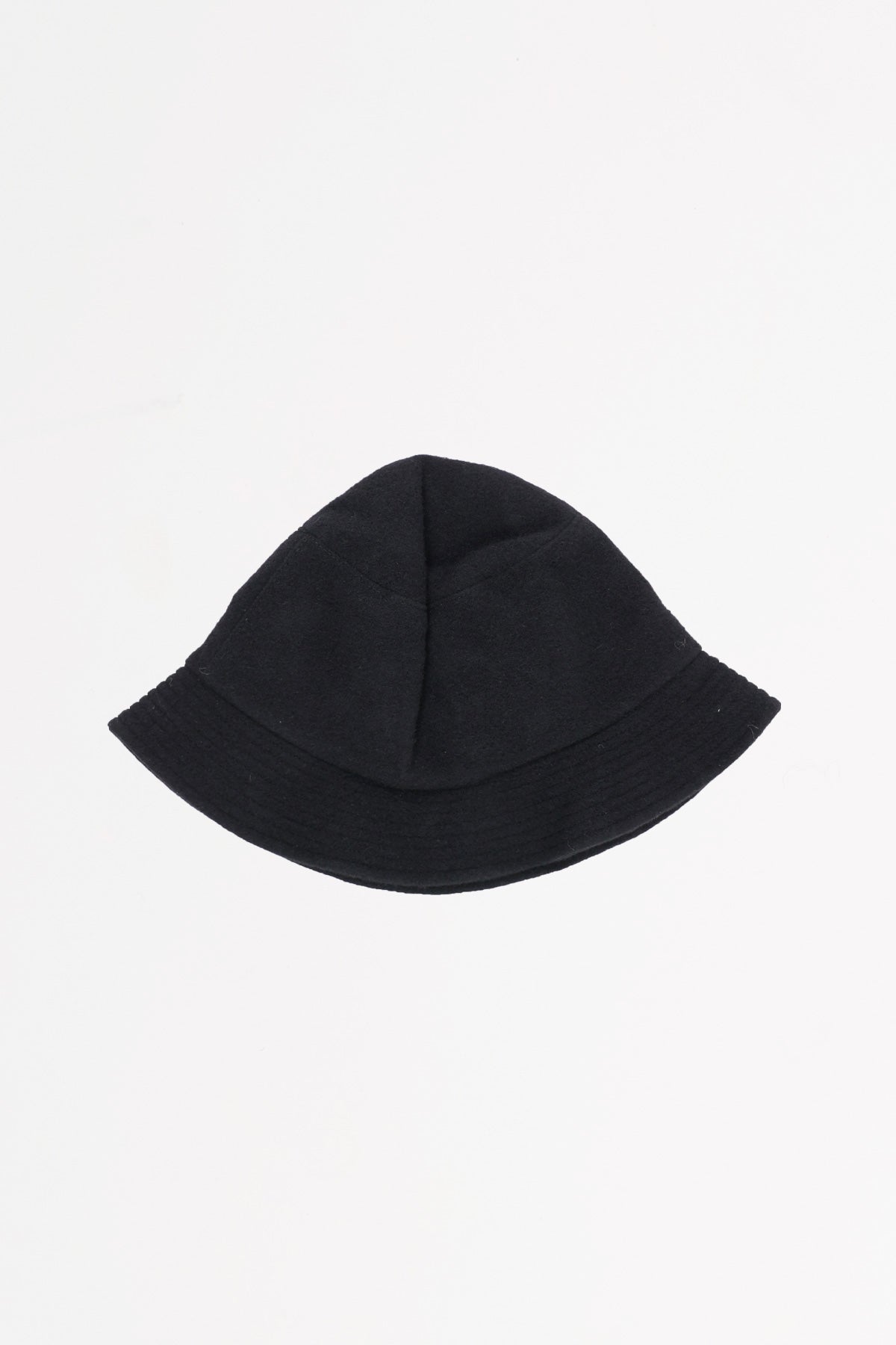 Cableami - Wool Flannel Bucket Hat - Black - Canoe Club