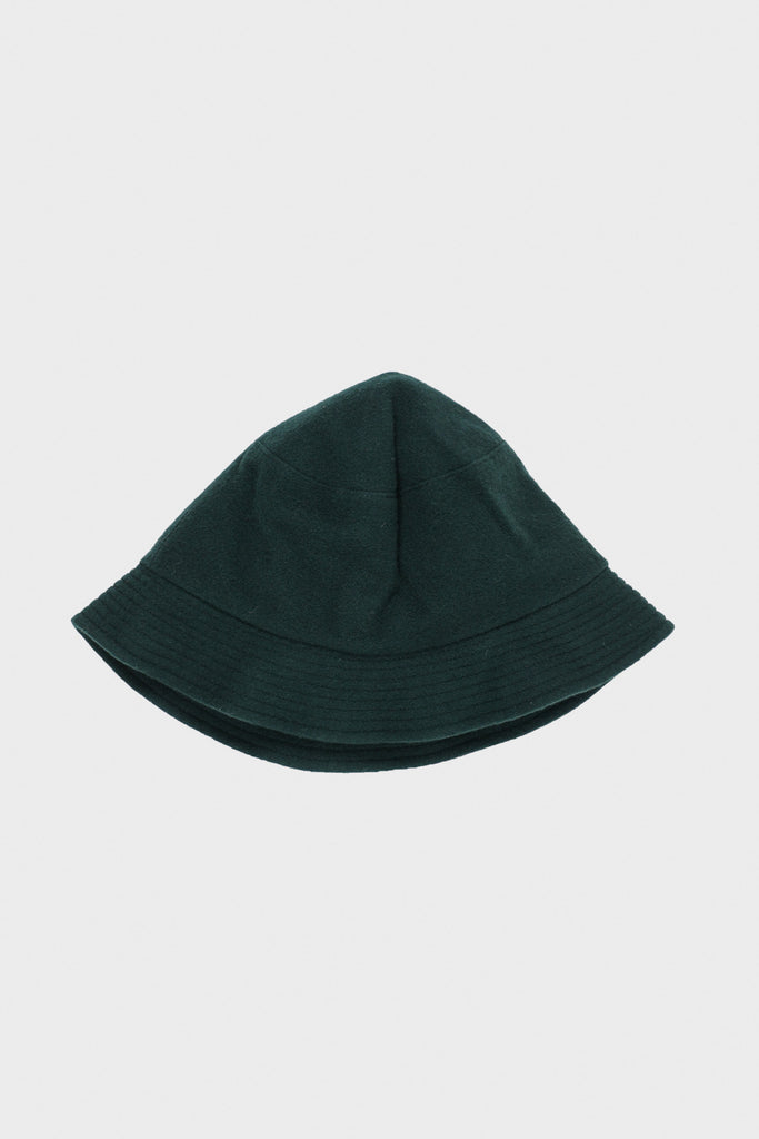 Cableami - Wool Flannel Bucket Hat - Green - Canoe Club