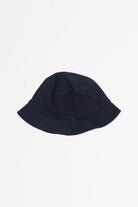 Cableami - Wool Flannel Bucket Hat - Navy - Canoe Club