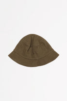 Cableami - Wool Flannel Bucket Hat - Olive - Canoe Club