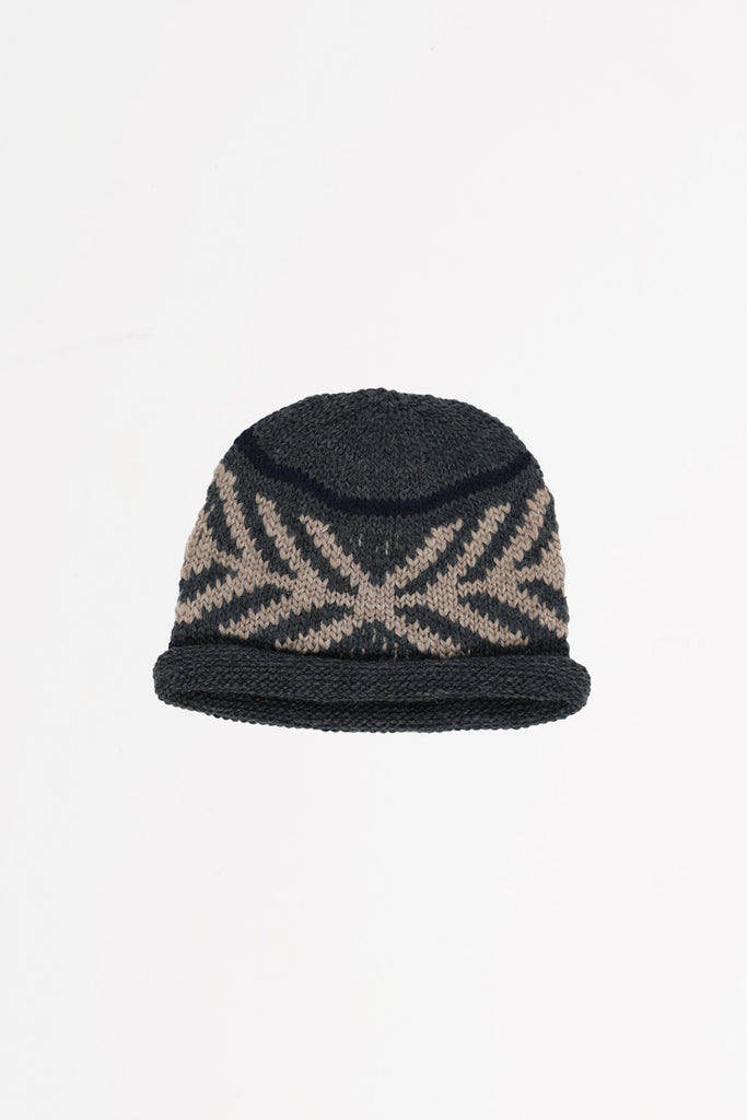 Cableami - Wool Jacquard Watchcap - Gray - Canoe Club