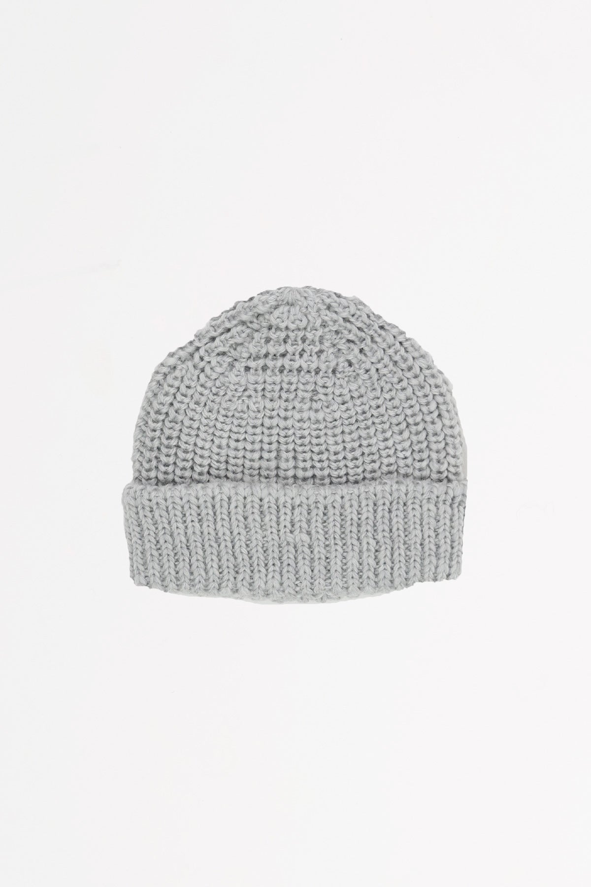 Cableami - Wool Short Watchcap - Lt. Gray - Canoe Club