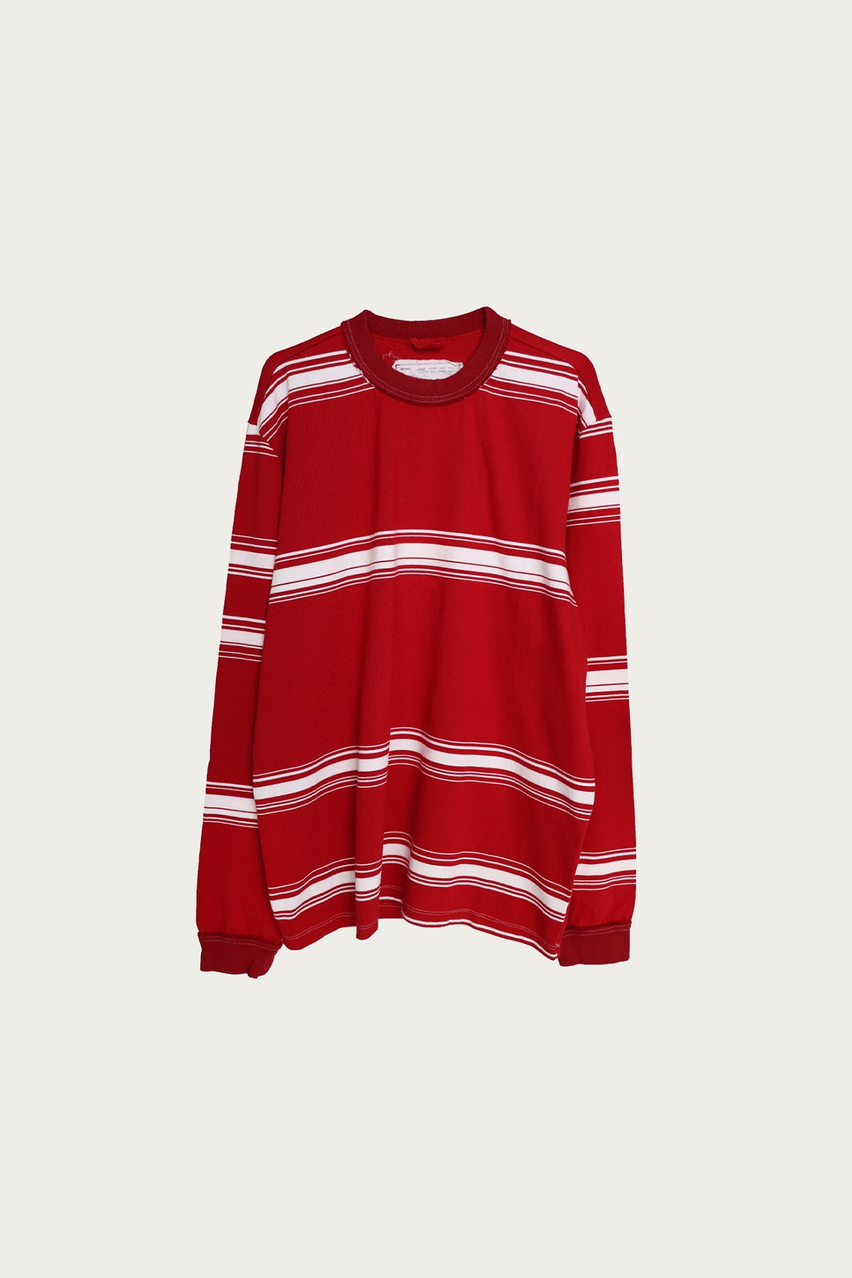 Camiel Fortgens - Big L/S Tee - Red/White - Canoe Club