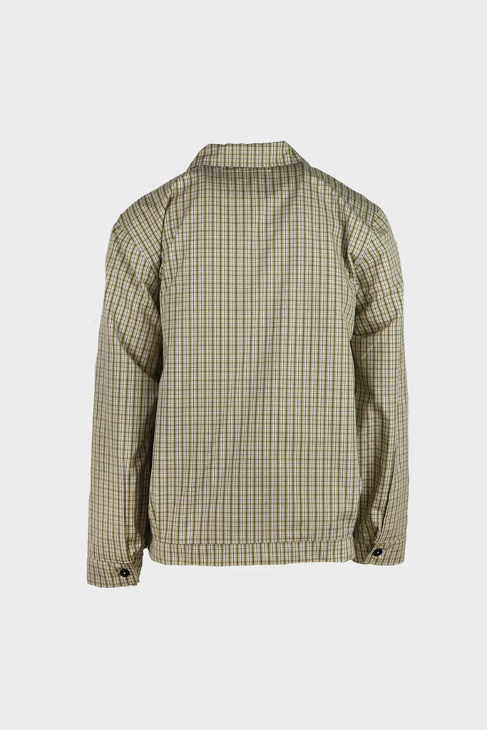 Camiel Fortgens - Custom Cotton Check Simple Jacket - Green Check - Canoe Club