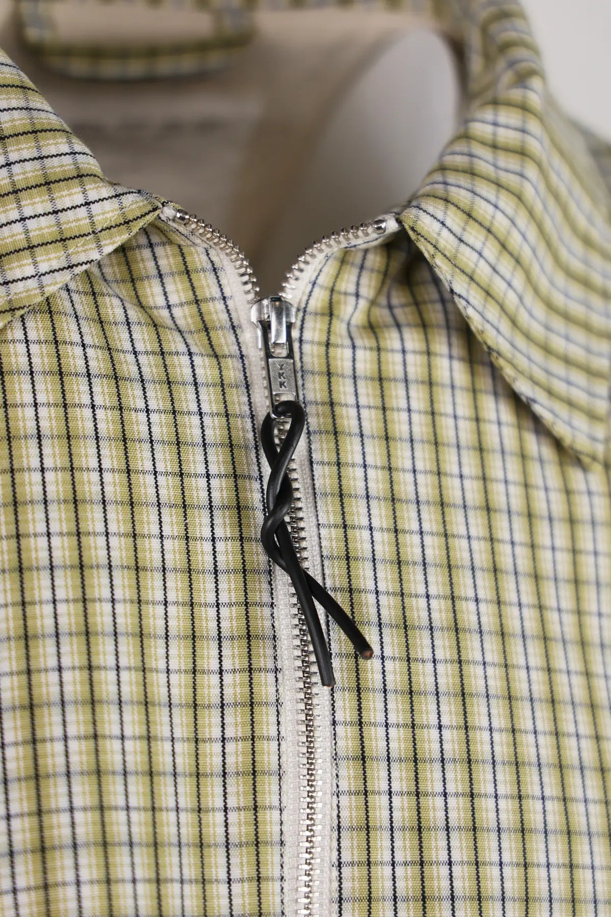 Camiel Fortgens - Custom Cotton Check Simple Jacket - Green Check - Canoe Club