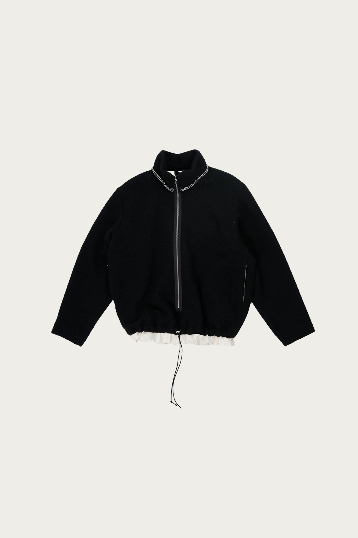 Camiel Fortgens - Fleece Anorak - Black - Canoe Club