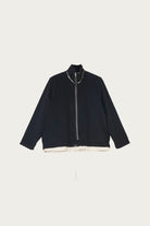 Camiel Fortgens - Fleece Anorak - Black Wool Fleece - Canoe Club