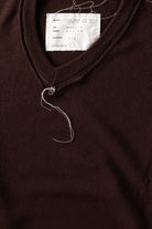 Camiel Fortgens - Frankenstein V-Neck - Brown - Canoe Club