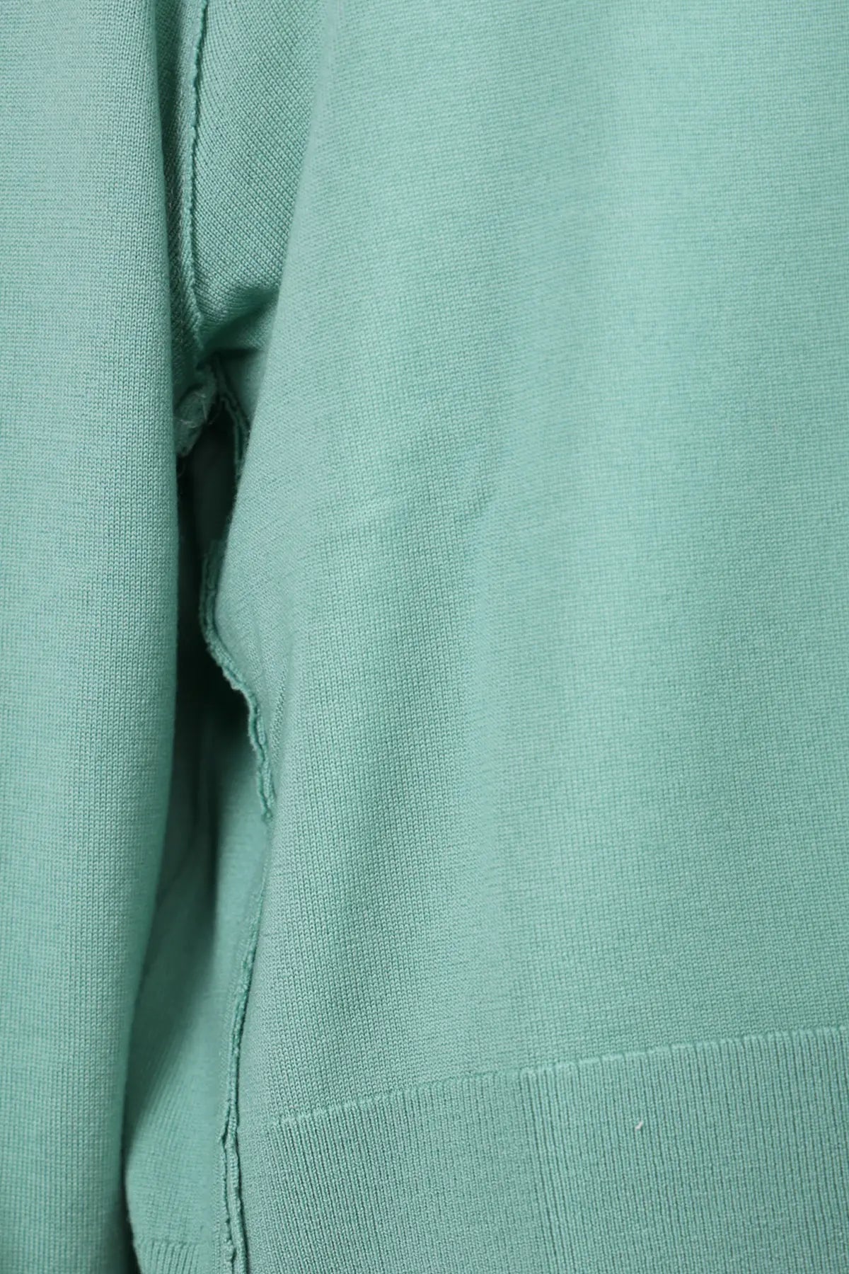 Camiel Fortgens - Merino Wool Knit Frankenstein V-Neck - Sage - Canoe Club