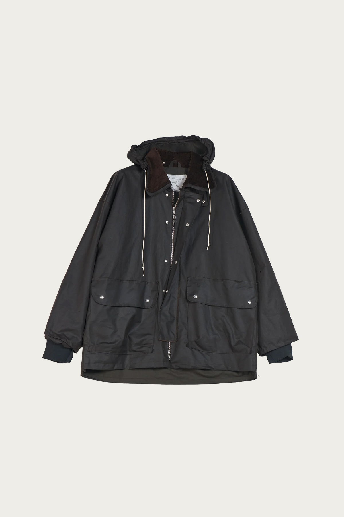Camiel Fortgens - Outdoor Hunting Jacket - Brown Waxed Cotton - Canoe Club