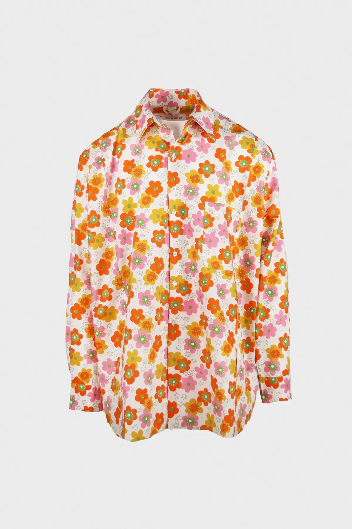Camiel Fortgens 20ss フラワーシャツ Camiel Fortgens Overlap Big Shirt | Flower Print | Canoe Club