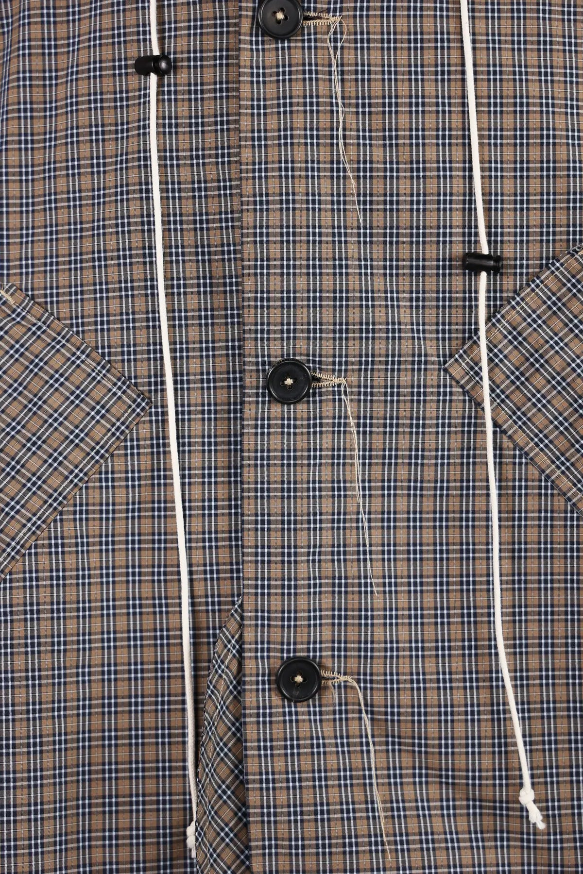 Camiel Fortgens - Oversized Short Mack - Brown Check - Canoe Club