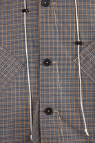 Camiel Fortgens - Oversized Short Mack - Brown Check - Canoe Club