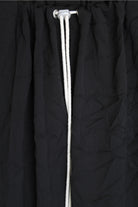 Camiel Fortgens - Simple Pants - Black Wrinkled Wool/Poly Twill - Canoe Club