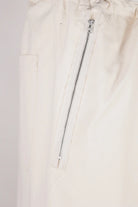 Camiel Fortgens - Sun-Dried Canvas Simple Pants - White - Canoe Club