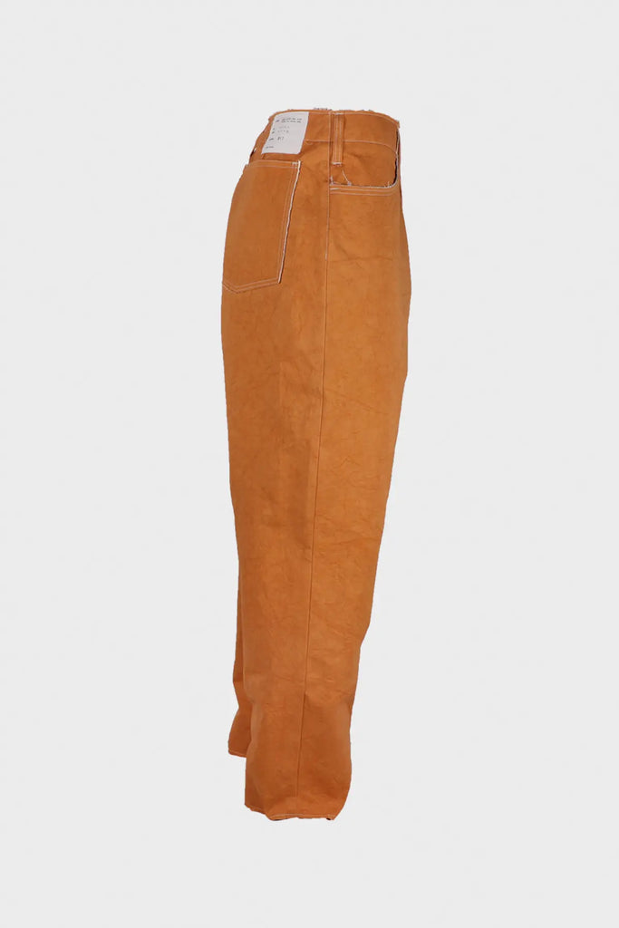 Camiel Fortgens - Sun Dried Cotton Twill Normal Jeans - Orange - Canoe Club